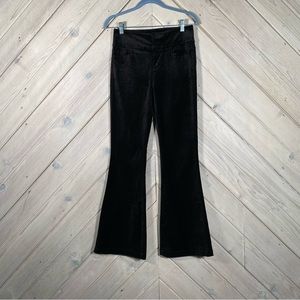 Paige Lou Lou High Rise Wide Leg Velvet Trouser